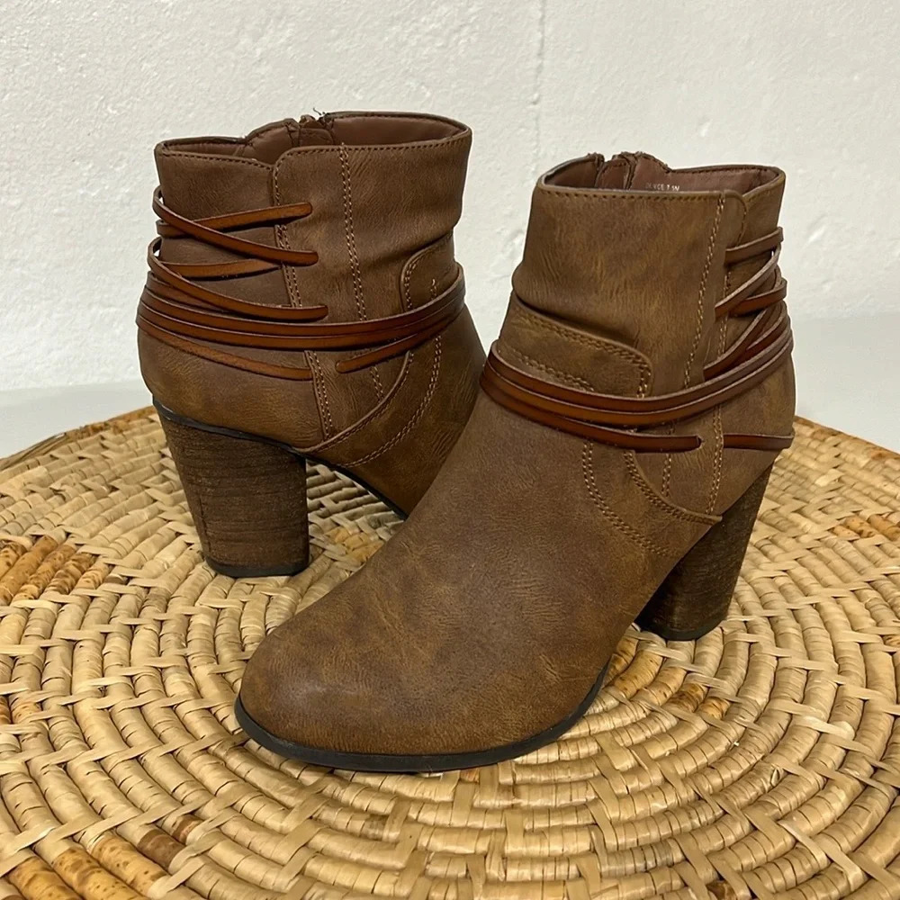 Madden Girl Denice Heeled Boots